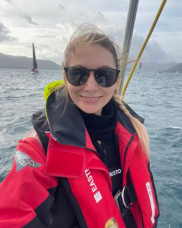 Diana, co-founder of Yes Please Boats