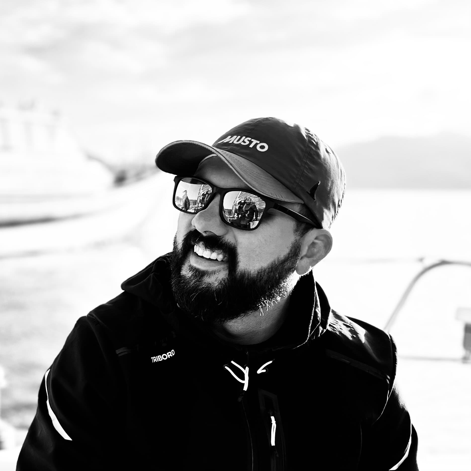 Ivan, co-founder of Yes Please Boats